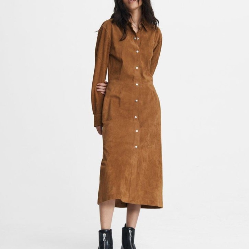 [NWT] Rag & Bone Tan Suede Coat / Dress